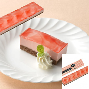 フリーカットケーキ いちごのムースケーキ