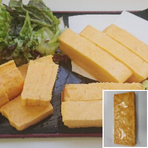 厚焼玉子(Fe･Ca･10カット)（県産卵使用）